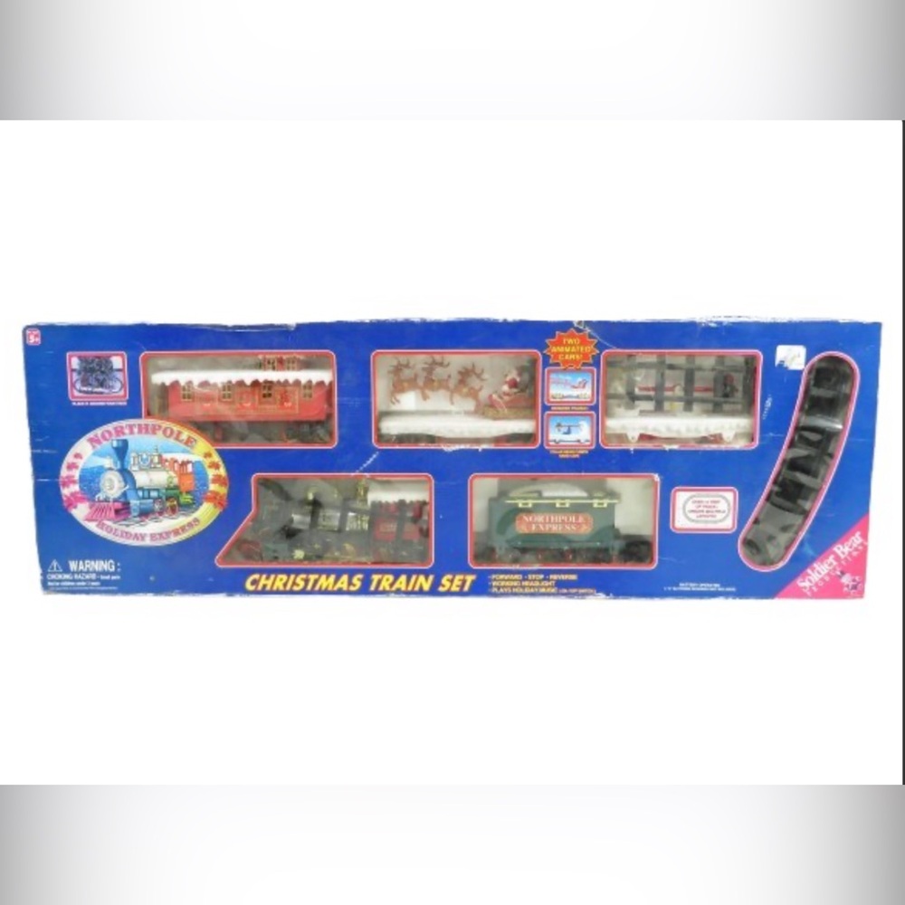 NorthPole Holiday Express Musical Train Set [B1383] boxed